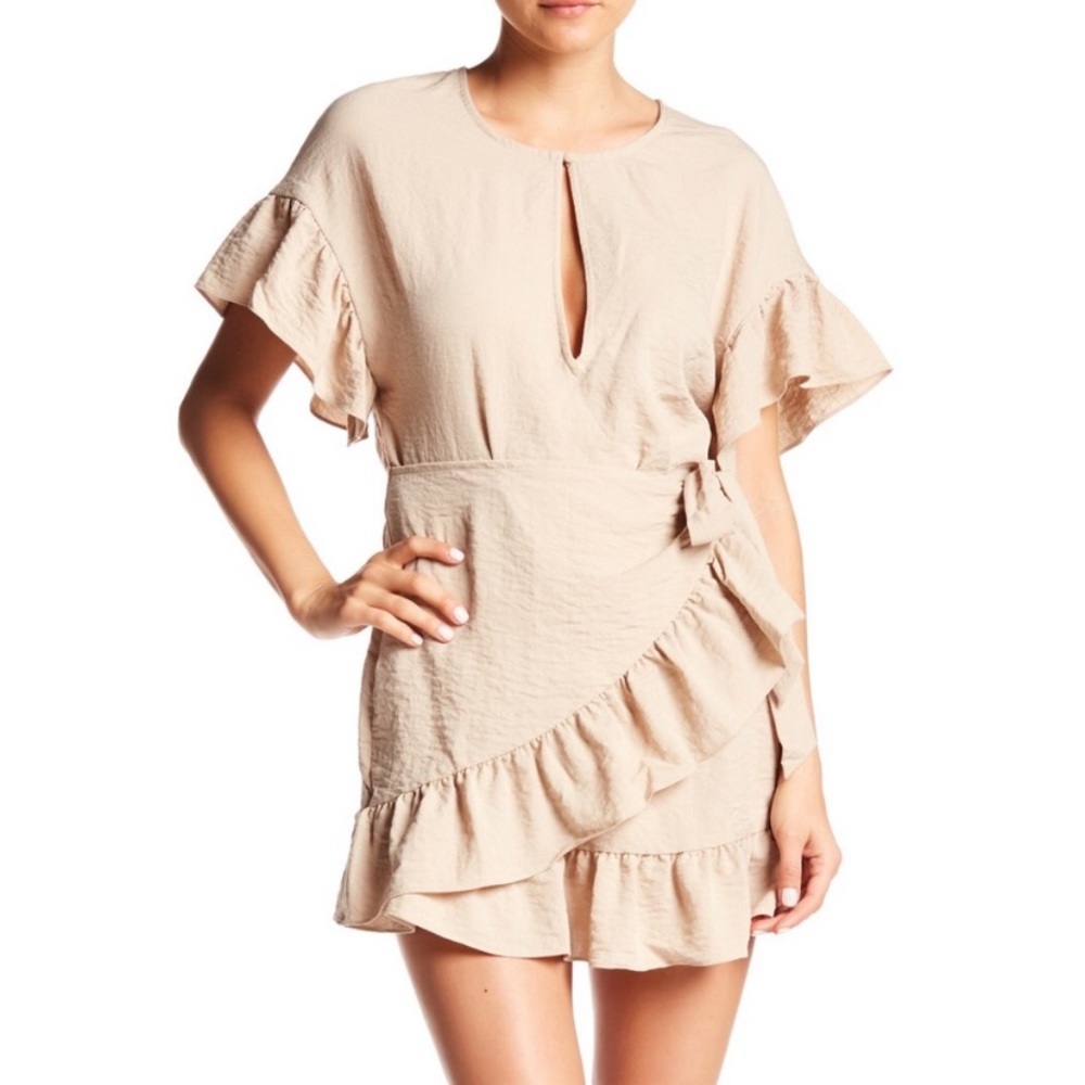 TULAROSA WRAP DRESS